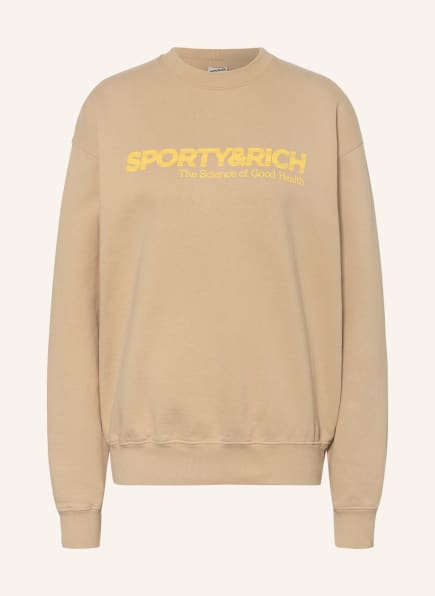 SPORTY & RICH Sweatshirt , Farbe: BEIGE/ GELB (Bild 1)