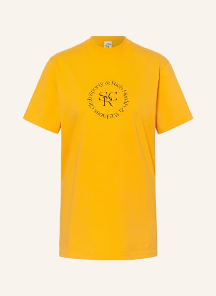 SPORTY & RICH T-Shirt , Farbe: DUNKELGELB/ SCHWARZ (Bild 1)