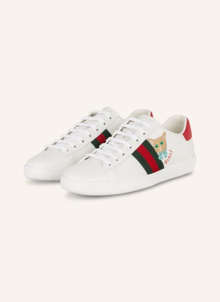 GUCCI Sneaker NEW ACE, Farbe: 9065 WHITE (Bild 1)