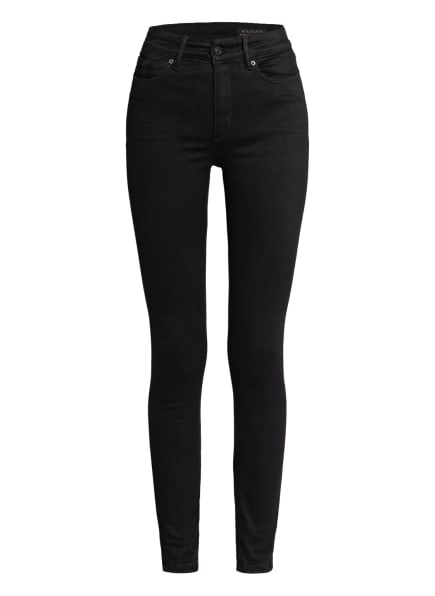 ALL SAINTS Skinny Jeans MILLER SIZE ME, Farbe: 5 BLACK (Bild 1)