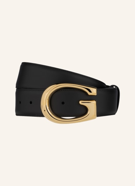 GUCCI Leather belt, Color: BLACK (Image 1)