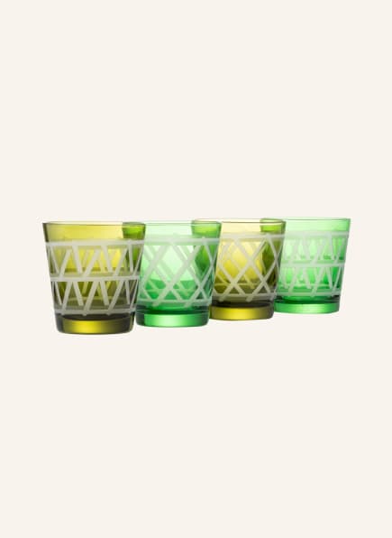 POLSPOTTEN Set of 4 drinking glasses