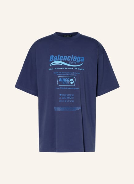 BALENCIAGA Oversized-Shirt, Farbe: DUNKELBLAU (Bild 1)