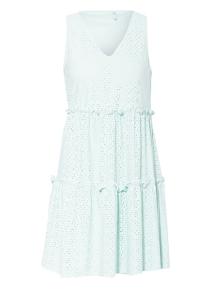ONLY Kleid mit Lochstickereien, Farbe: MINT (Bild 1)
