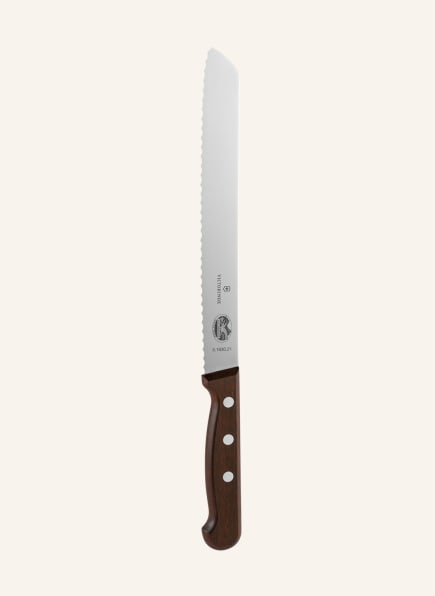VICTORINOX Bread knife, Color: DARK BROWN/ SILVER (Image 1)