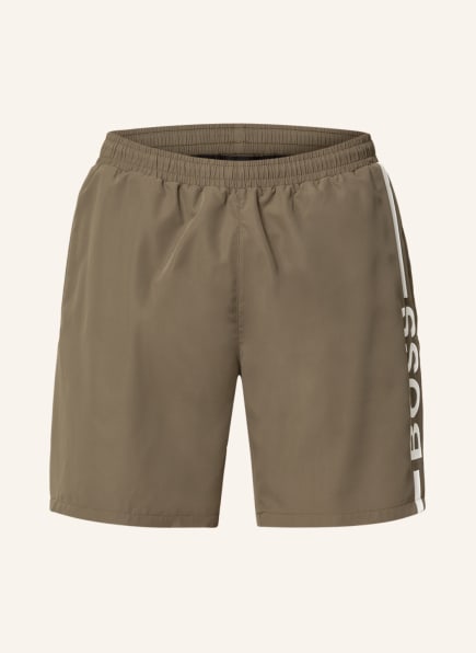 BOSS Badeshorts DOLPHIN, Farbe: GRÜN (Bild 1)