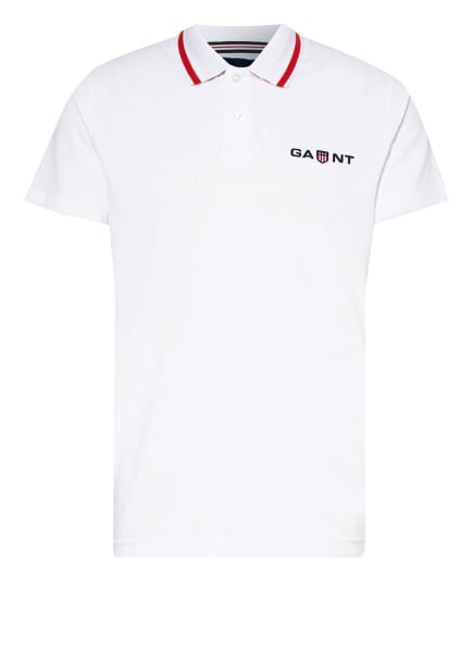 GANT Piqué-Poloshirt , Farbe: WEISS (Bild 1)