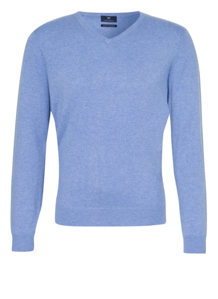 STROKESMAN'S Cashmere-Pullover, Farbe: HELLBLAU (Bild 1)