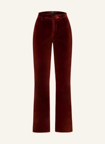 ETRO Spodnie z aksamitu, Kolor: BRĄZOWY (Obrazek 1)