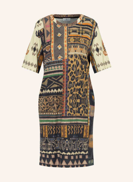 ETRO Sukienka z dżerseju, Kolor: CAMELOWY/ CZARNY/ LILA (Obrazek 1)