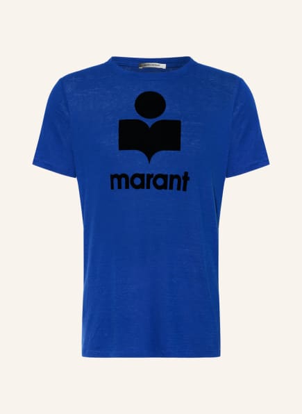 ISABEL MARANT T-Shirt KARMAN aus Leinen, Farbe: BLAU (Bild 1)