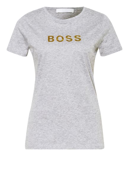 BOSS T-Shirt ELOGO, Farbe: GRAU (Bild 1)