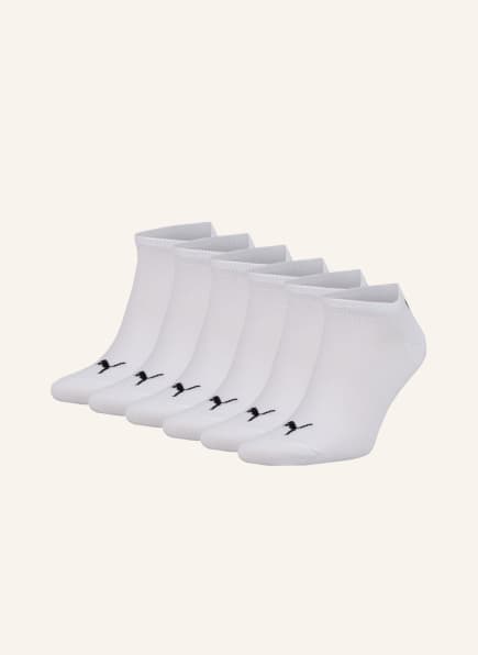 PUMA 6-pack of sneaker socks EVERDAY, Color: 005 WHITE (Image 1)