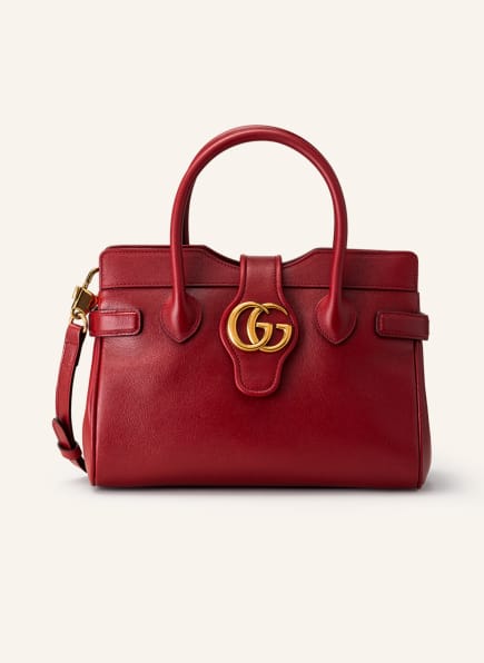 GUCCI Handtasche DAHLIA, Farbe: 6638 NEW CHERRY RED (Bild 1)