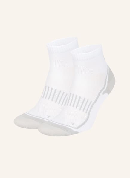 GET FIT 2er-Pack Laufsocken, Farbe: WHITE/GREY (Bild 1)