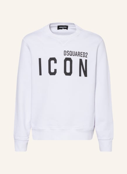 DSQUARED2 Sweatshirt ICON, Farbe: WEISS (Bild 1)