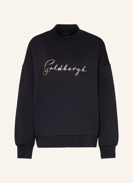 GOLDBERGH Sweatshirt STONE, Farbe: SCHWARZ/ GOLD (Bild 1)