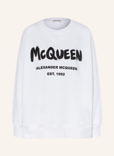 Alexander McQUEEN Sweatshirt, Farbe: WEISS/ SCHWARZ (Bild 1)
