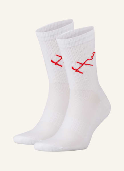 HUGO 2er-Pack Socken , Farbe: 100 WHITE (Bild 1)