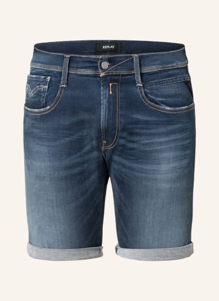 REPLAY Jeans-Shorts, Farbe: 007 DARK BLUE (Bild 1)