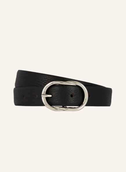 BRAX Leather belt, Color: BLACK (Image 1)