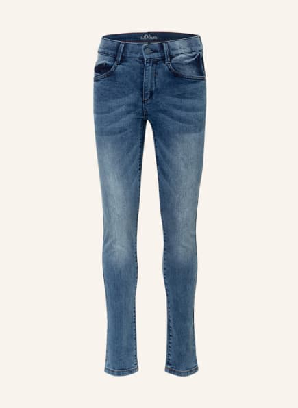 s.Oliver RED Jeans Slim Fit, Farbe: 56Z6 blue stret (Bild 1)