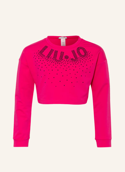 LIU JO Cropped-Shirt, Farbe: NEONROSA (Bild 1)