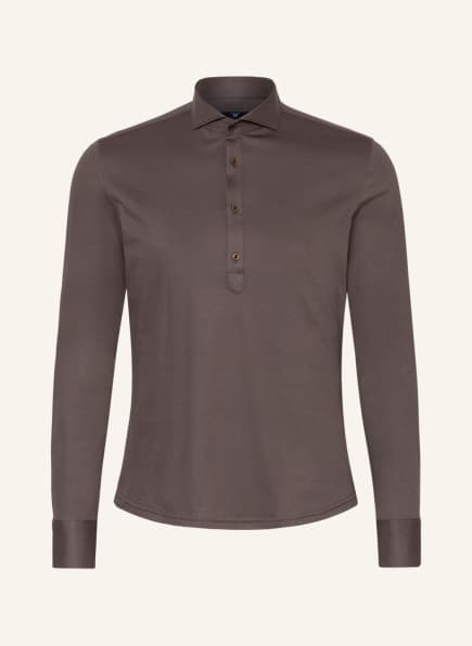 STROKESMAN'S Jerseyhemd Modern Fit, Farbe: BRAUN (Bild 1)