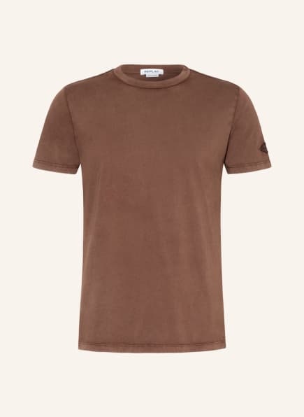 REPLAY T-Shirt, Farbe: BRAUN (Bild 1)