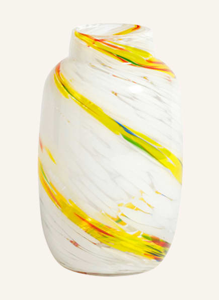 HAY Vase SPLASH MEDIUM, Farbe: WEISS/ GELB/ BLAU (Bild 1)