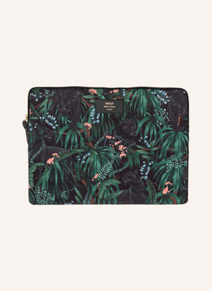 WOUF Laptop sleeve JANNE, Color: GREEN (Image 1)