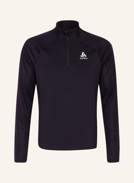 odlo Laufshirt ESSENTIAL CERAMIWARM, Farbe: SCHWARZ (Bild 1)