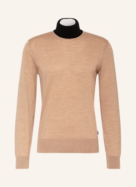 BOSS Rollkragenpullover NARSINI, Farbe: BEIGE (Bild 1)