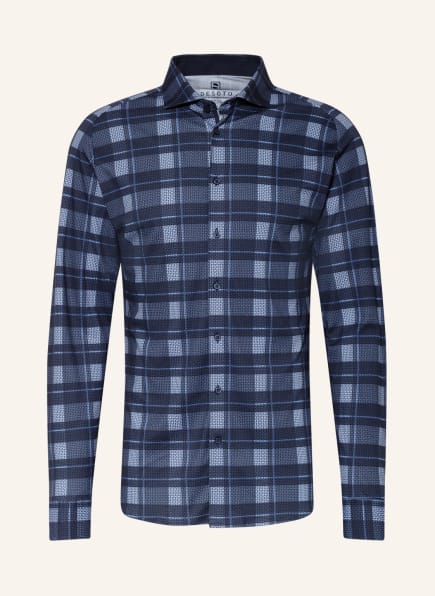 DESOTO Jerseyhemd Slim Fit, Farbe: BLAU/ HELLBLAU/ DUNKELBLAU (Bild 1)