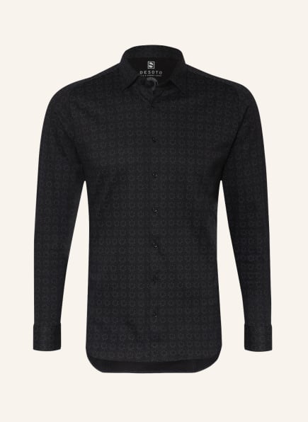 DESOTO Jerseyhemd Slim Fit , Farbe: SCHWARZ (Bild 1)