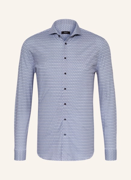 DESOTO Jerseyhemd Slim Fit, Farbe: HELLBLAU/ WEISS/ GRAU (Bild 1)