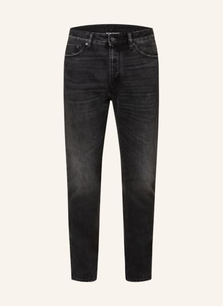 Palm Angels Jeans Slim Fit mit Galonstreifen, Farbe: BLACK WHITE (Bild 1)