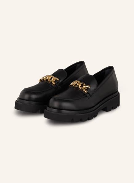 ALOHAS Loafers TRACK, Color: BLACK (Image 1)