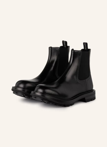 Alexander McQUEEN Chelsea-Boots, Farbe: SCHWARZ (Bild 1)
