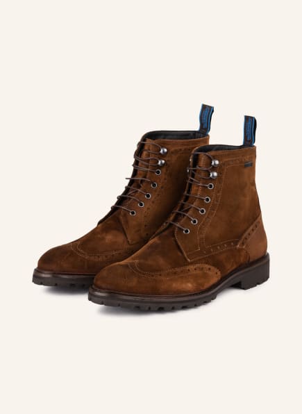 Floris van Bommel Schnürboots, Farbe: COGNAC (Bild 1)