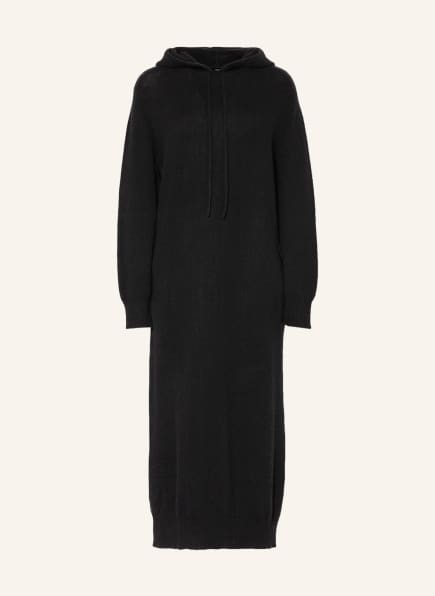 LISA YANG Hoodie-Kleid REMI aus Cashmere, Farbe: SCHWARZ (Bild 1)
