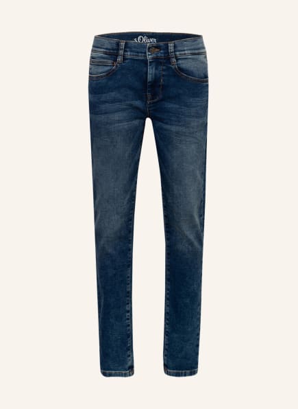 s.Oliver RED Jeans Regular Fit, Farbe: BLAU (Bild 1)