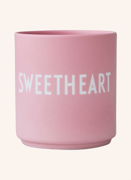 DESIGN LETTERS Mug SWEETHEART, Color: PINK (Image 1)