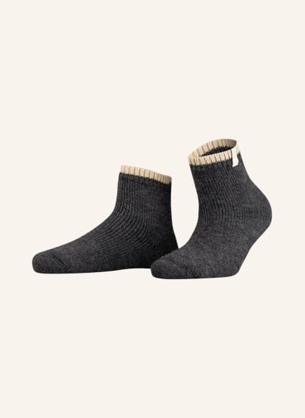 FALKE Socken COSY BLUSH , Farbe: 3081 ANTHRA.MEL (Bild 1)