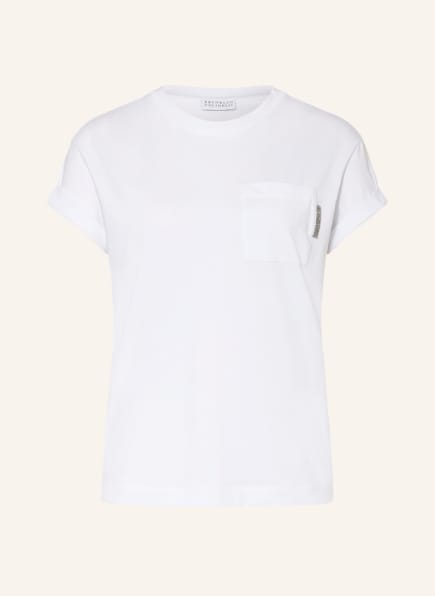 BRUNELLO CUCINELLI T-Shirt , Farbe: WEISS (Bild 1)