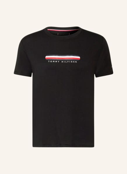 TOMMY HILFIGER Lounge-Shirt , Farbe: SCHWARZ (Bild 1)