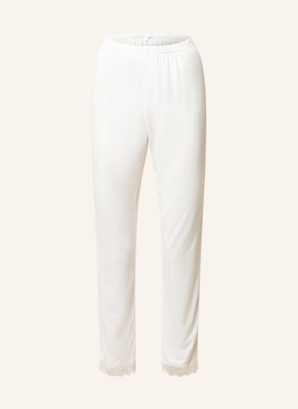 darling harbour 7/8 pajama pants, Color: WHITE (Image 1)