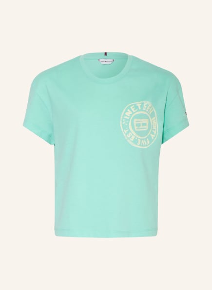 TOMMY HILFIGER T-Shirt , Farbe: TÜRKIS (Bild 1)
