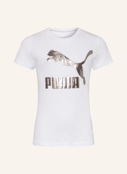 PUMA T-Shirt CLASSICS, Farbe: WEISS (Bild 1)
