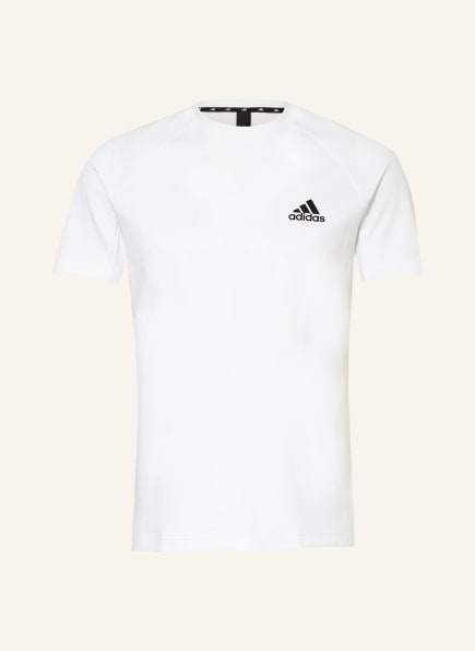 adidas T-shirt DESIGNED FOR GAMEDAY, Color: WHITE (Image 1)